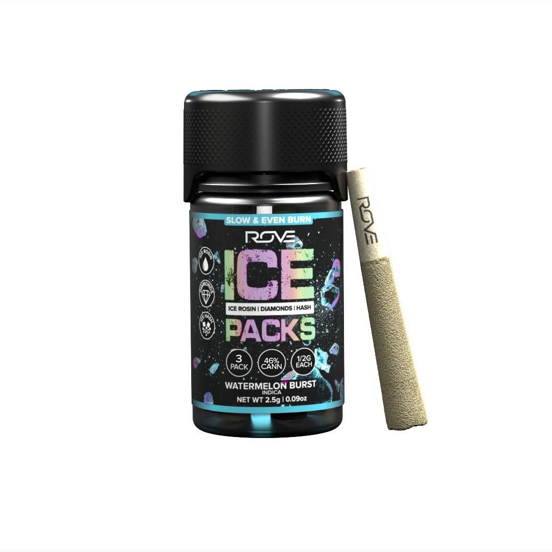 Rove - Watermelon Burst Ice Pack Infused 5pk 2.5g