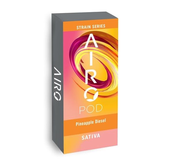 AiroPro | Cart | Pineapple Diesel (Strain Series) | 1g | Sativa | 90.35% THC