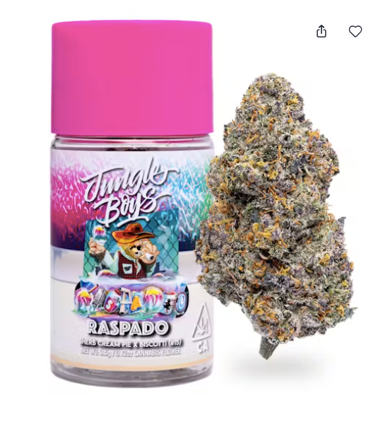Jungle Boys - Raspado - 3.5g Jar