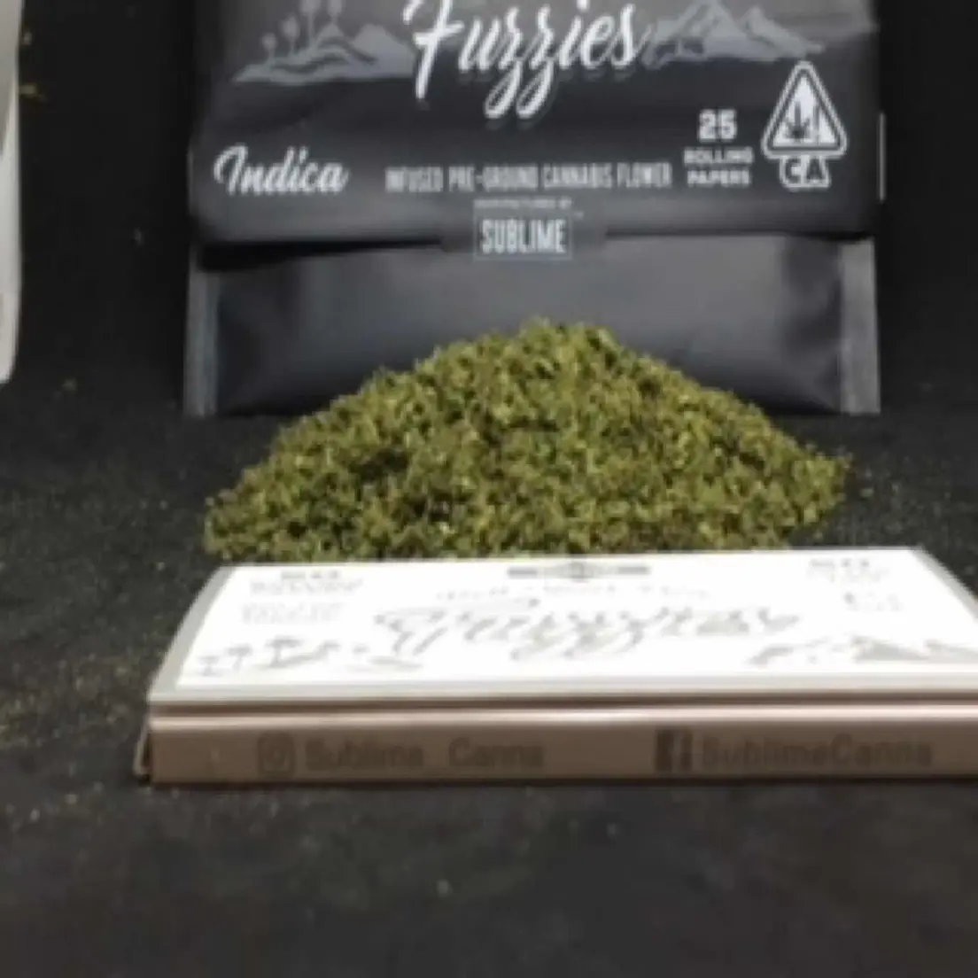 FUZZIES ROLL YOUR OWN INDICA 1/2 OZ THC 22.19