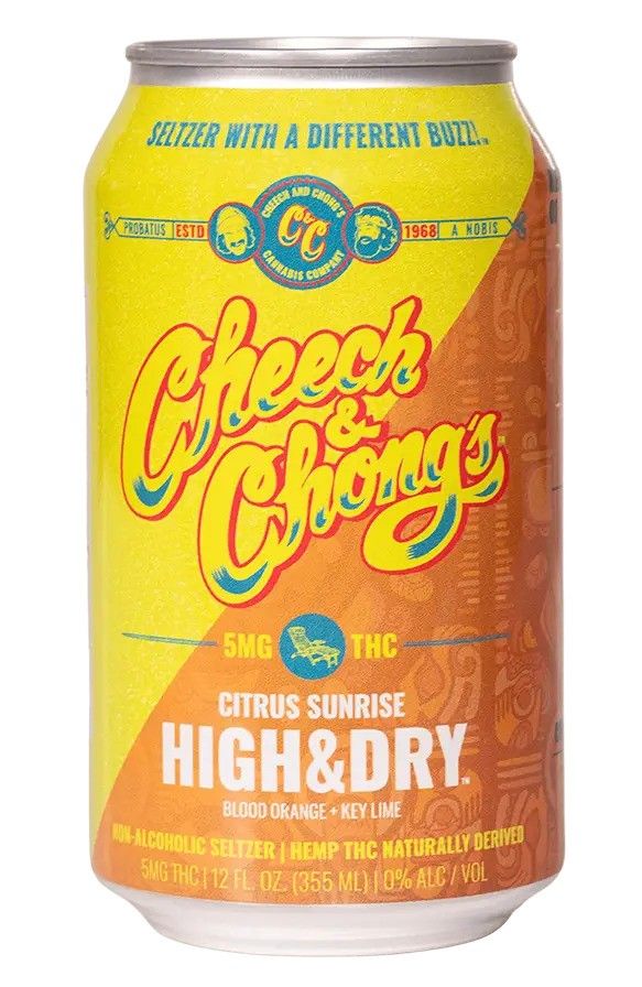 C&C High & Dry Citrus Sunrise D-9 Seltzer 5mg 1pk