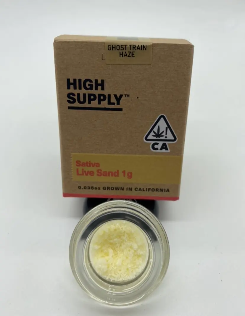Ghost Train Haze (sativa) - 1g LIVE Sand (85%) by High Supply
