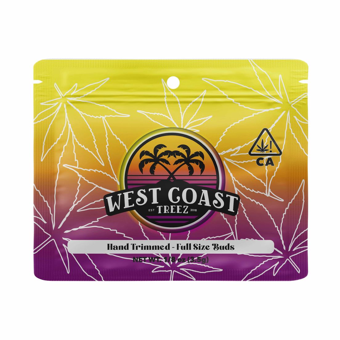 West Coast Treez - London Pound Cake - Indica - Classics 3.5g