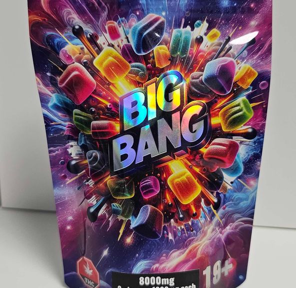 Big Bang Edible Gummies 8000mg THC