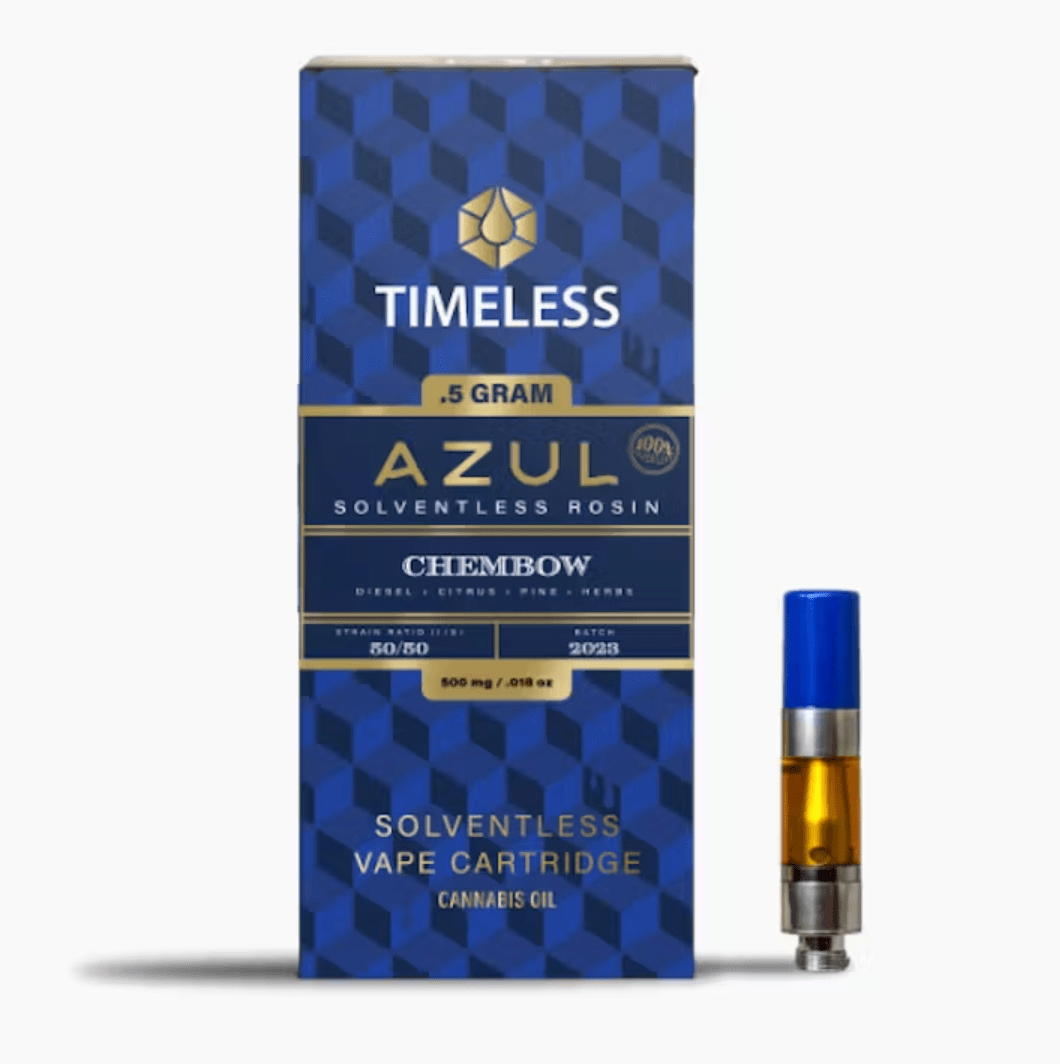 Azul Chembow 500mg Live Rosin Vape Cartridge