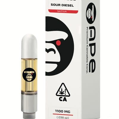 APE Sour Diesel 1.1g Sauce Cartridge 98.18%