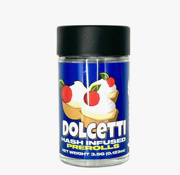 Biscotti - Indica - Dolcetti - 7pk x 0.5g = 3.5g, HASH INFUSED!