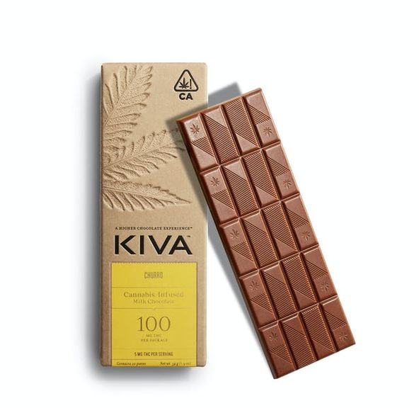 KIVA - Kiva Bar Milk Chocolate Churro Bar - 100mg