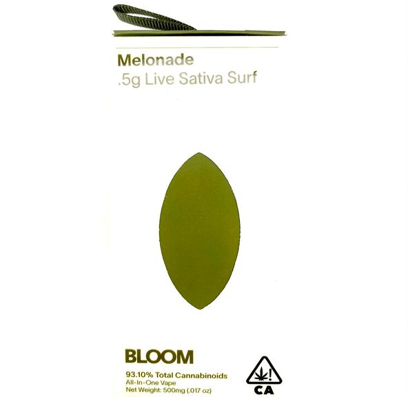 BLOOM - Live Resin - Melonade - Disposable - 0.5g