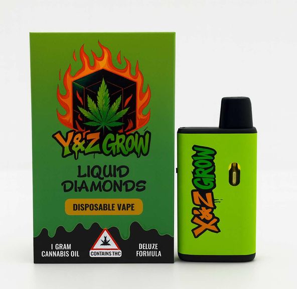 ?Y&Z 1G Liquid Diamond Dispo - Pineapple Express (HYBRID)