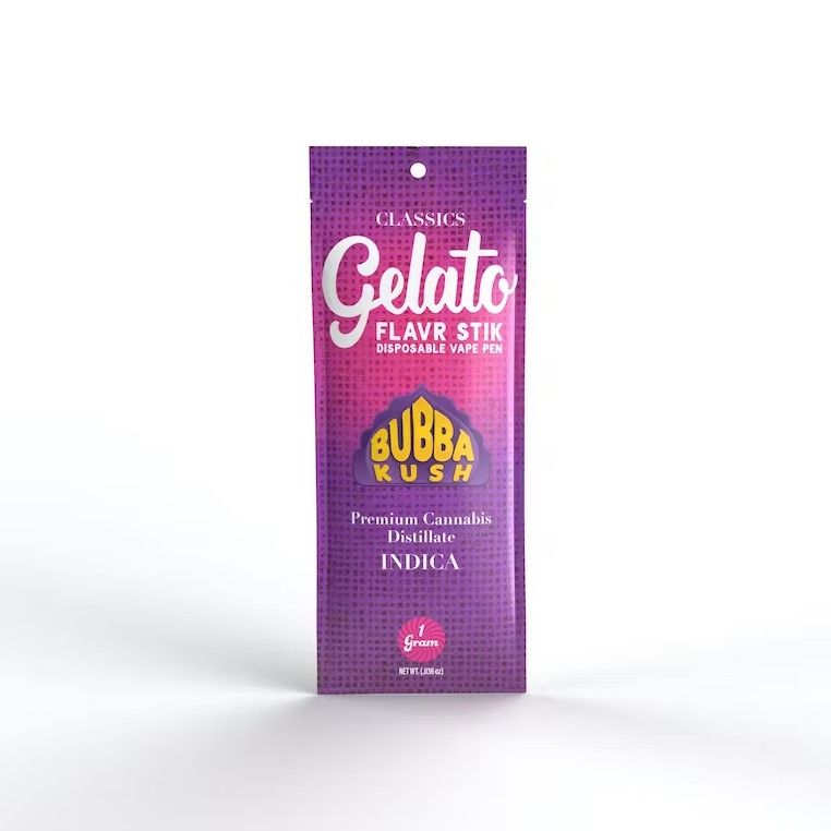 Gelato AIO Vape Bubba Kush 1g