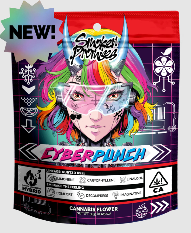 Smoken Promises Flower CyberPunch 3.5g