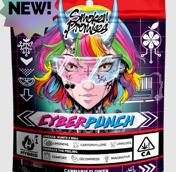 Smoken Promises Flower CyberPunch 3.5g