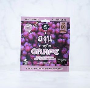 Dee Tropical Thai Rosin Gummies Grape 100mg STAFF SAMPLE