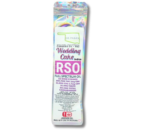 OK Pharm - Wedding Cake - RSO 1G Syringe