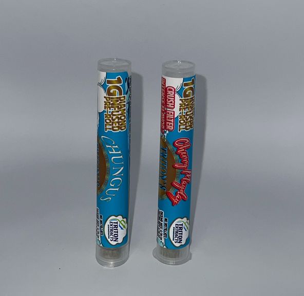 Triton's Torch 1G Diamond Infused Pre-Roll - Cherry Mayday - Hybrid