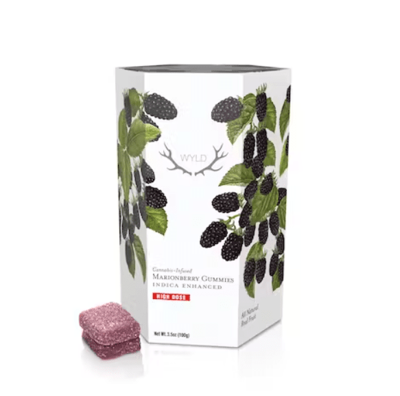 Marionberry Indica Enhanced Gummies | 1000mg