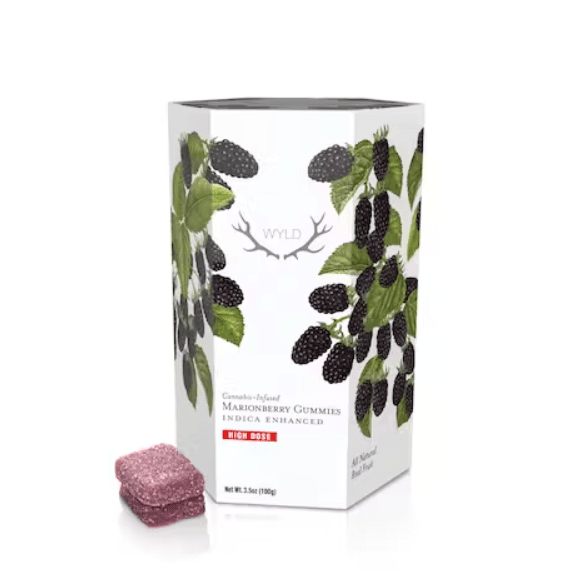 Marionberry Indica Enhanced Gummies | 1000mg