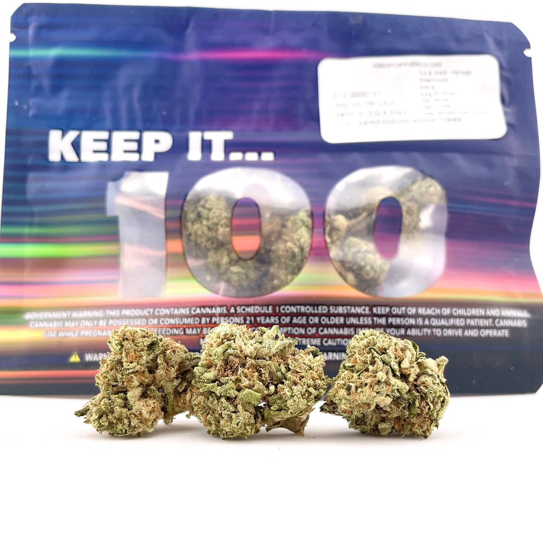 1/8 Menage (30.2%/Indica) - Keep it 100