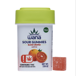 WANA BLOOD ORANGE GUMMIES 1000MG