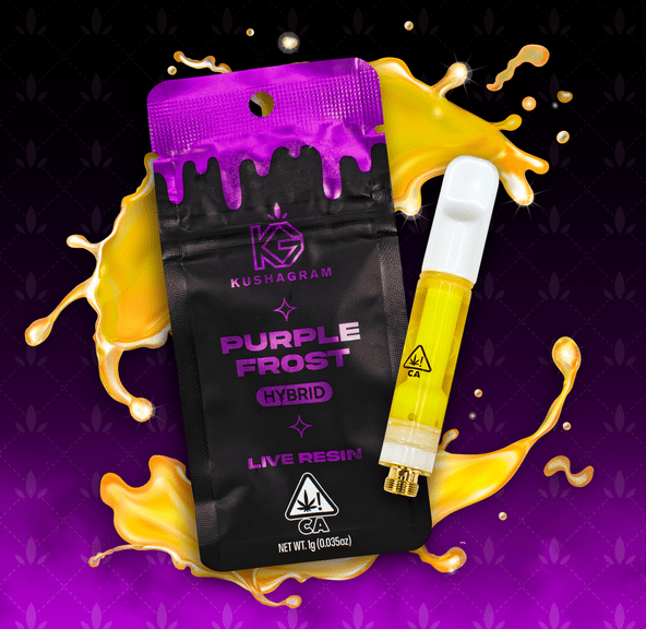 Live Resin Cartridge - Purple Frost 1g