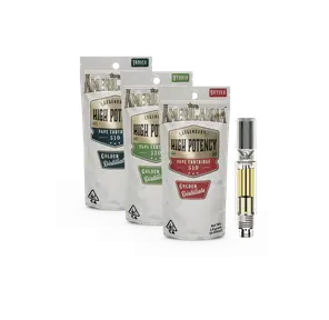 AmeriCanna - Blueberry Dream High Potency Distillate Vape Cart 1g