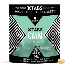 Kikoko - Calm 1:1 THC:CBD X Tabs - 20ct