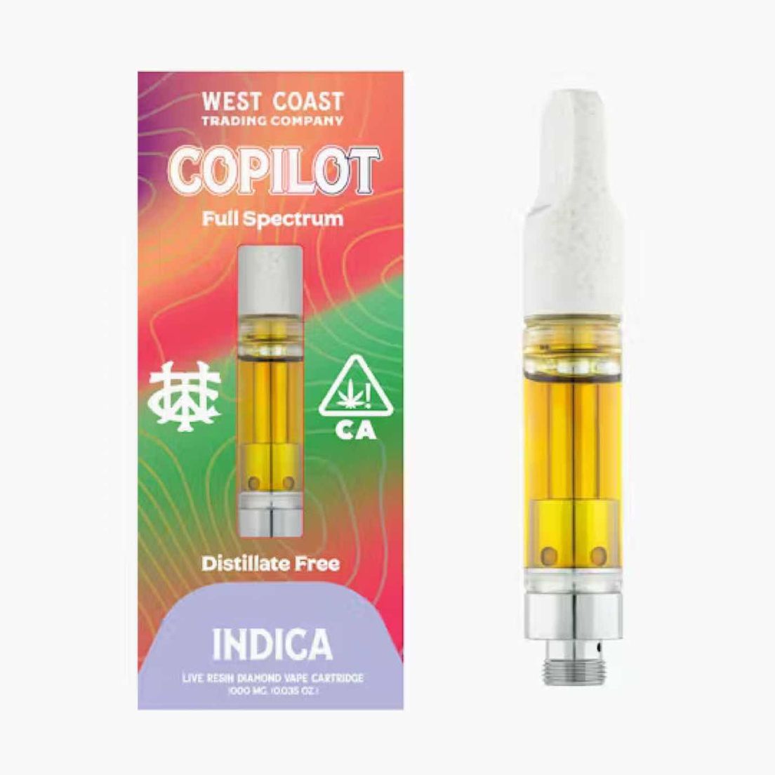West Coast Trading Company - Copilot | Watermelon OG | Live Resin Diamond Vape Cartridge 1g
