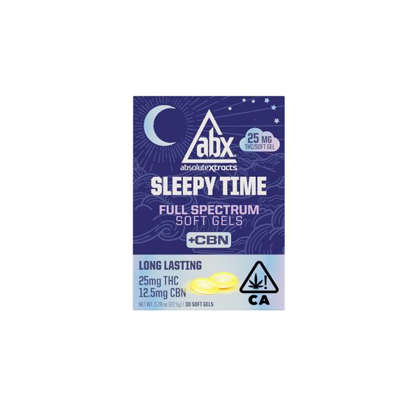 ABX Sleepy Time CBN Soft Gel Capsules 30ct