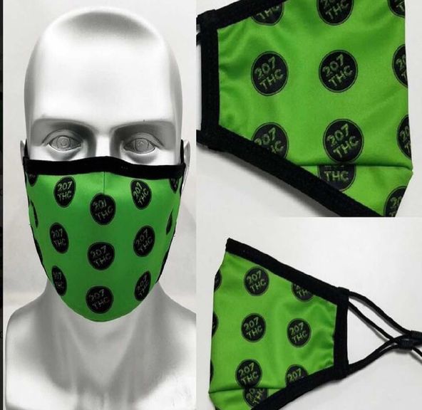 207THC Green masks