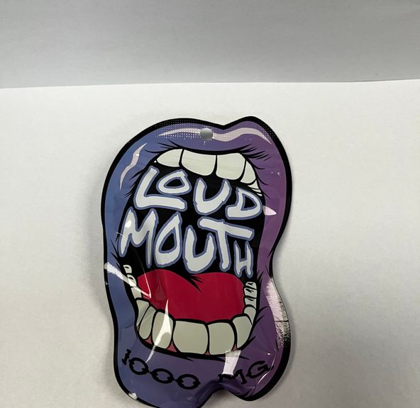 Loud Mouth Gummies 1000mg 4pk (Sour Razz)