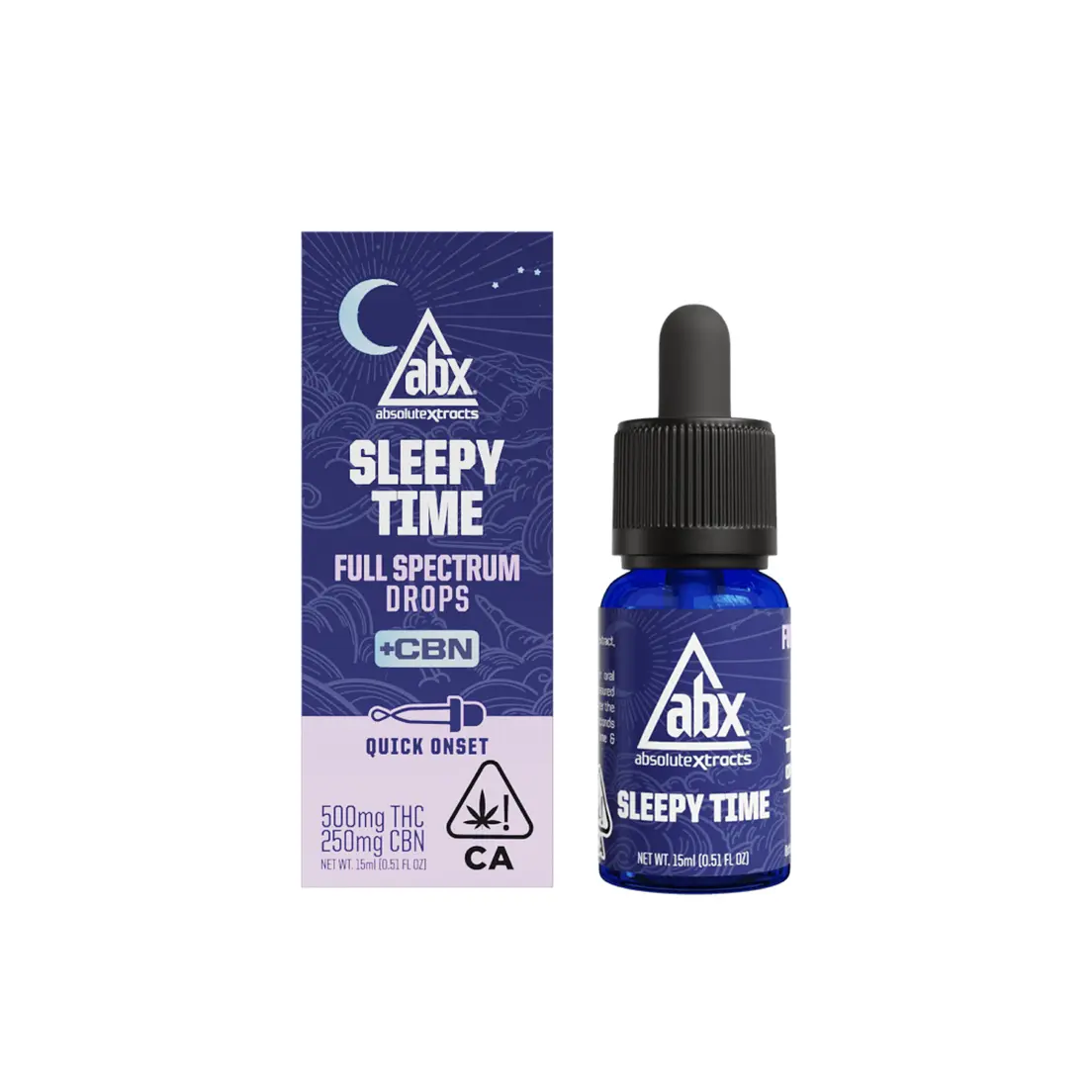 ABX - Sleepy Time Solventless + CBN Sublingual Drops - 15ML