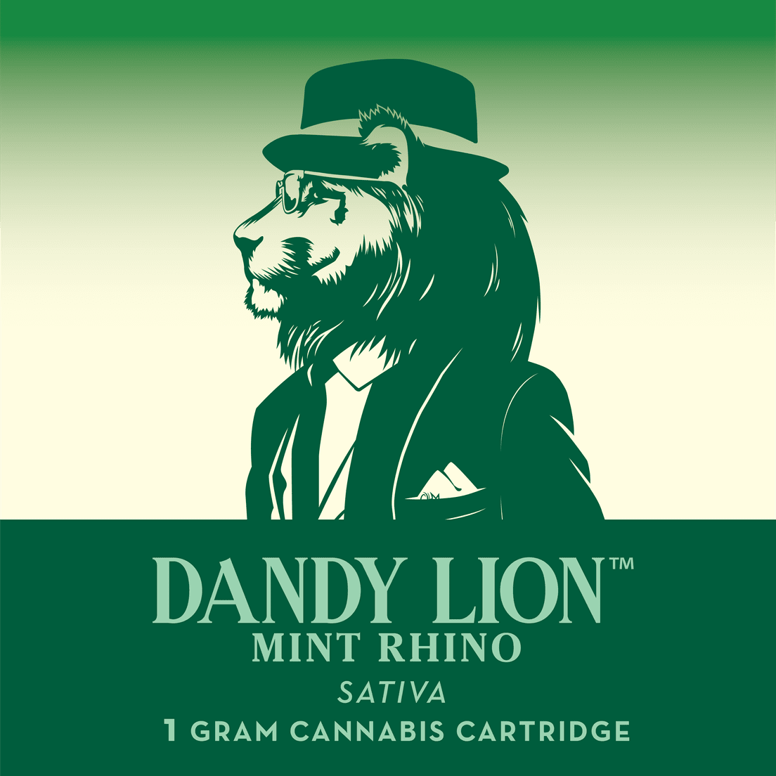 Dandy Lion - 1g Cartridge - Mint Rhino