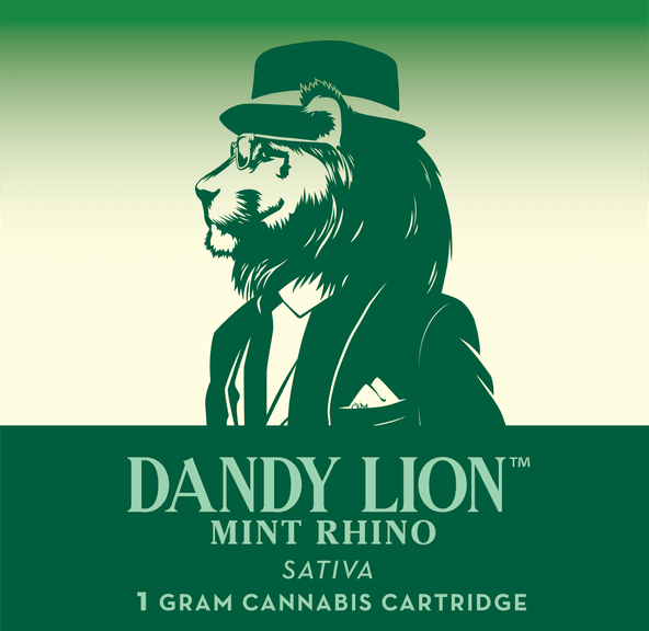 Dandy Lion - 1g Cartridge - Mint Rhino