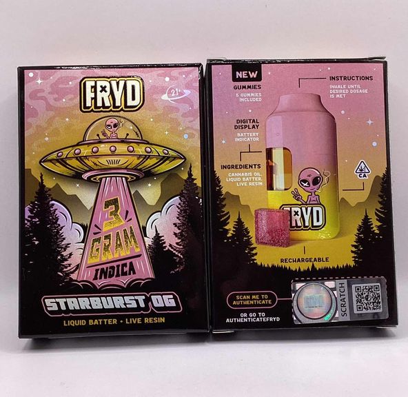 Fryd - Disposable - Starburst OG - 3g