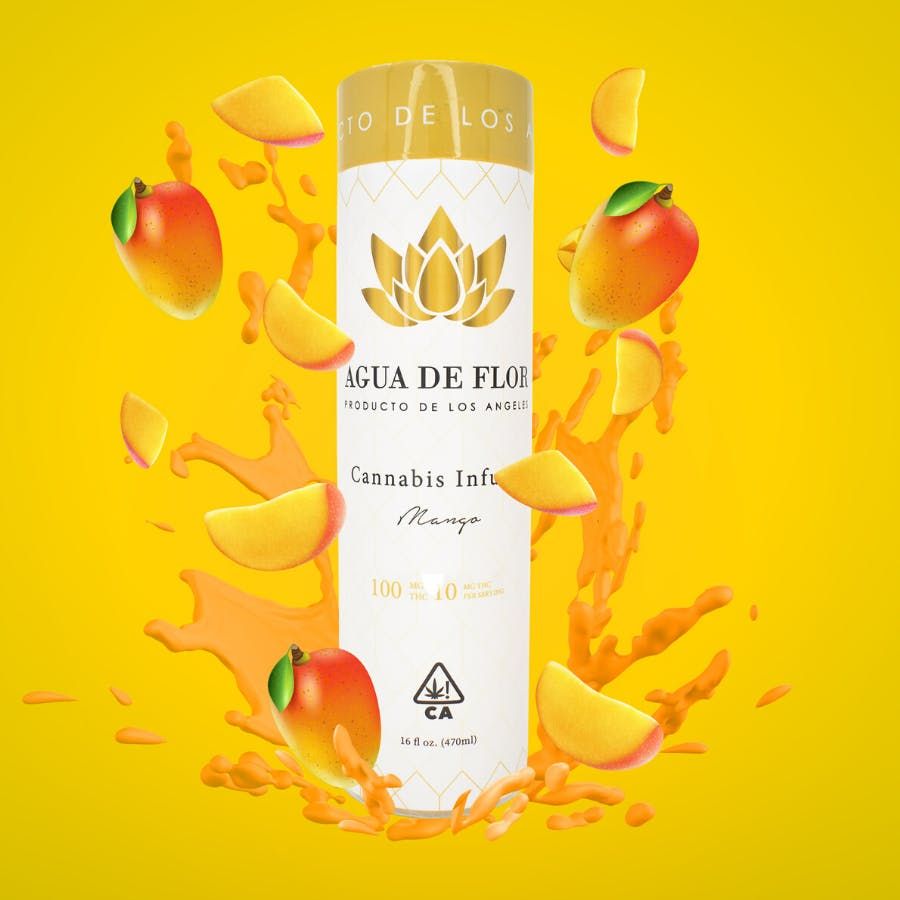 Agua de Flor - 100mg Mango