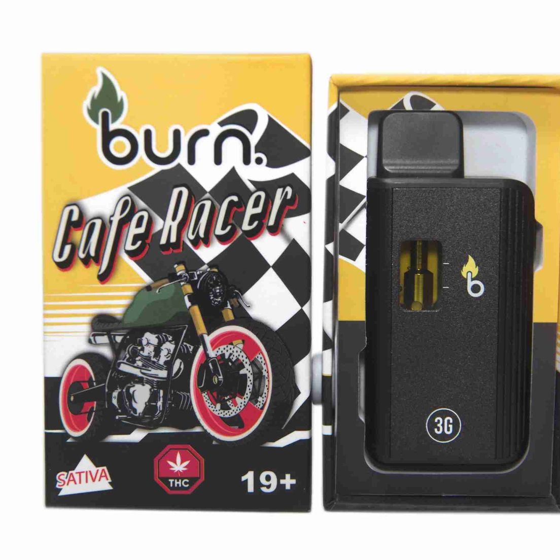 3 Gram Burn Disposable – Cafe Racer (3 Gram)