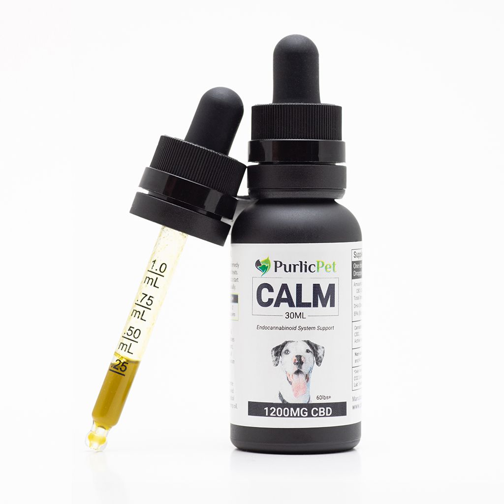 1200mg CBD Pet Remedy Tincture by Purlic