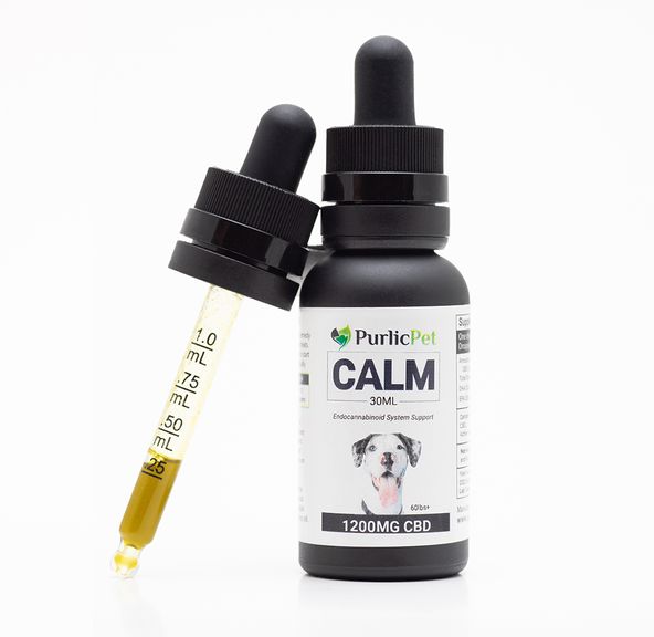 1200mg CBD Pet Remedy Tincture by Purlic