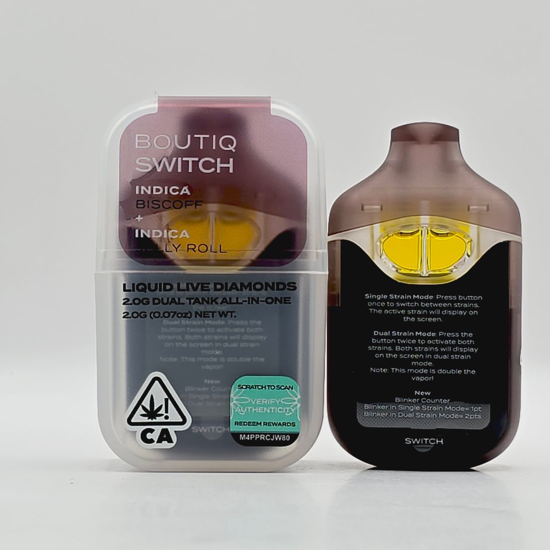 Boutiq - Disposable - Switch - Biscoff x Jelly Roll - 2g