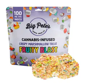 Big Pete's - Fruity Blast Indica Crispy Marshmallow Treat - 100mg
