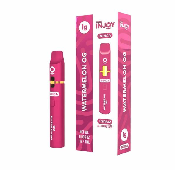 Cure Injoy - 1g Disposable Cartridge - Watermelon OG at KUSHAGRAM