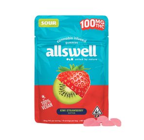Allswell | Gummies | 10pc | Kiwi Strawberry