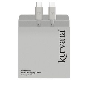 Kurvana | Charging Cable | 3.3ft | USB C | Grey