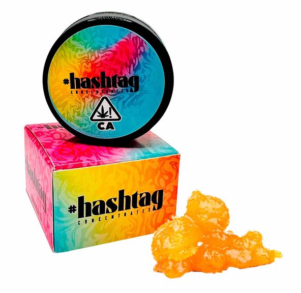 #hashtag - Cured Resin | 1g | Lemon Cherry Gelato 1g