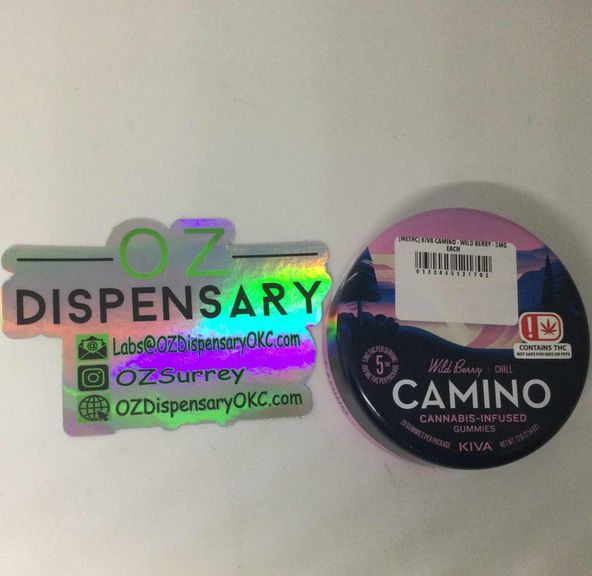 (METRC) KIVA CAMINO - WILD BERRY - 5MG EACH