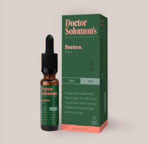 Dr. Solomon's Restore | 100mg THC:100mg CBD Tincture