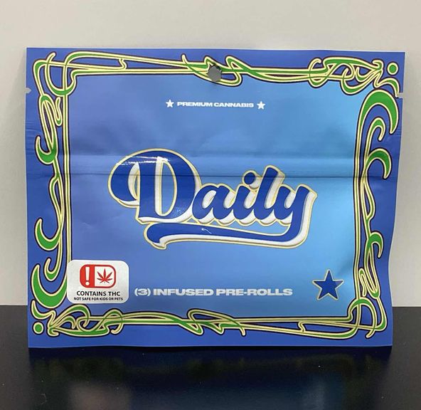 Daily - (3) Infused Pre-Rolls - Mafia Funeral