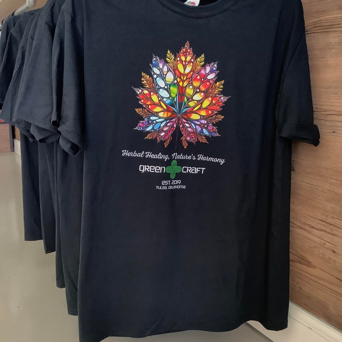 Black Green Craft T-Shirt