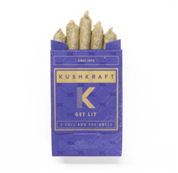 Pink Tuna Indica 5 x 0.6g Pre-Rolls by KushKraft